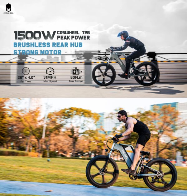 COSWHEEL T26 電動自行車